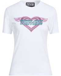 Versace Jeans Couture - T-Shirt Cotton, Elastane - Lyst