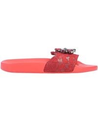 Dolce & Gabbana - Sandals Viscose, Cotton, Polyamide - Lyst