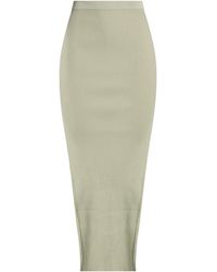 Rick Owens - Maxi Skirt Viscose, Polyester, Polyamide, Elastane - Lyst