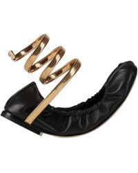 Rene Caovilla - Ballet Flats Lambskin - Lyst