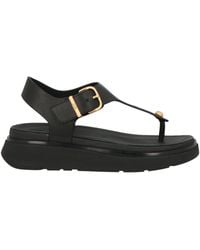 Fitflop - Thong Sandal Leather, Rubber - Lyst