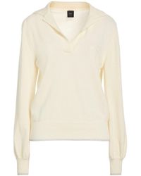 Pinko - Ivory Sweater Wool, Cashmere - Lyst