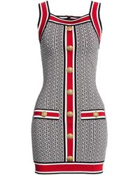 Balmain - Mini Dress - Lyst