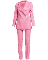 Tagliatore 0205 Suit - Pink