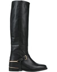 Lamica Knee Boots - Black