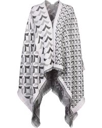 armani womens ponchos