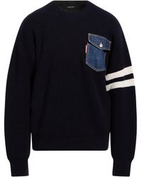 DSquared² - Midnight Sweater Wool, Cashmere - Lyst