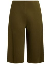 Fabiana Filippi - Military Shorts & Bermuda Shorts Virgin Wool, Cashmere - Lyst