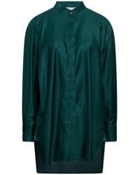 Max Mara - Dark Shirt Cotton - Lyst