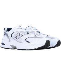 New Balance - 530 - sneakears bianche e grigie - Lyst