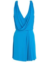Alberta Ferretti - Mini Dress Viscose - Lyst
