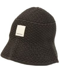 Emporio Armani - Hat Cotton - Lyst
