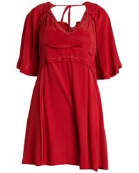 Ottod'Ame - Playsuit Acetate, Silk - Lyst