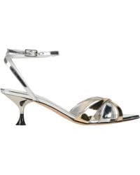 3Juin - Sandals Leather - Lyst