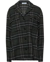 Manuel Ritz - Dark Shirt Wool, Cotton, Polyester, Polyamide, Acrylic - Lyst