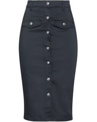 Liu Jo - Midi Skirt Cotton, Polyester, Elastane - Lyst
