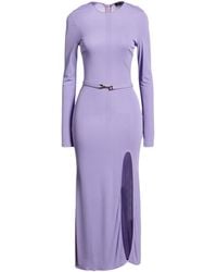 Elisabetta Franchi - Lilac Maxi Dress Viscose - Lyst