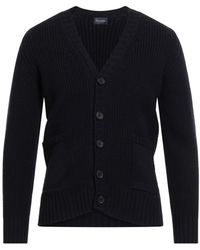 Drumohr - Midnight Cardigan Merino Wool - Lyst