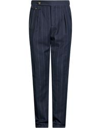 Brunello Cucinelli - Pants Cotton, Wool - Lyst