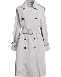 VANESSA SCOTT - Light Overcoat & Trench Coat Cotton - Lyst