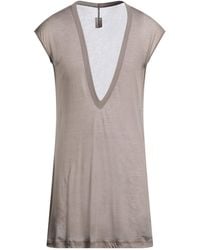 Rick Owens - Khaki T-Shirt Cotton - Lyst