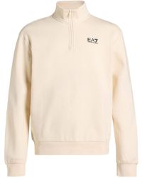 EA7 - Sweatshirt Cotton, Polyester - Lyst