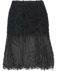 Giorgio Armani - Mini Skirt Viscose, Wool, Polyester, Silk - Lyst