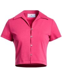 Chiara Ferragni - Fuchsia Shirt Cotton, Polyamide, Elastane - Lyst