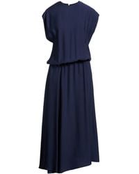 Alysi - Chocolat Maxi Dress Modal, Polyester - Lyst