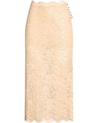 Rabanne - Midi Skirt Polyamide, Elastane - Lyst
