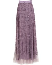 Elisabetta Franchi - Maxi Skirt Polyamide - Lyst
