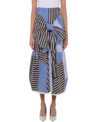 Marni Falda larga - Azul