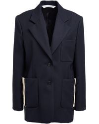 Palm Angels - Blazer Polyester, Virgin Wool - Lyst