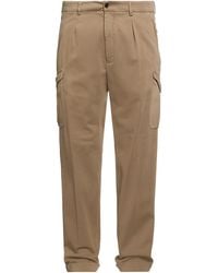 Boglioli - Khaki Pants Cotton, Elastane - Lyst