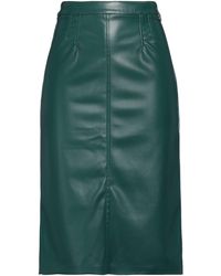Souvenir Clubbing - Dark Midi Skirt Polyester, Polyurethane - Lyst