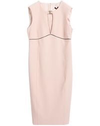 Liu Jo - Blush Midi Dress Polyester, Elastane - Lyst