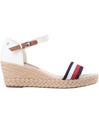 tommy hilfiger belgian wedge sandal