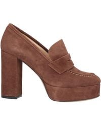 P.A.R.O.S.H. - Loafers Leather - Lyst