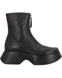 Vic Matié - Ankle Boots Leather - Lyst