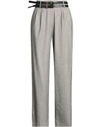 Kocca - Charcoal Pants Polyester, Viscose, Elastane - Lyst