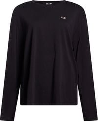 EA7 - T-Shirt Cotton, Modal, Elastane - Lyst