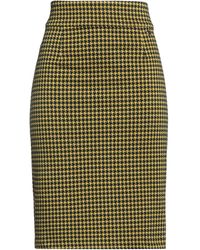 mötivi - Midi Skirt Polyester, Viscose, Elastane - Lyst