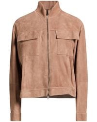 Brunello Cucinelli - Jacket Leather - Lyst