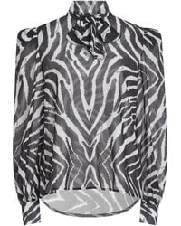 Giulia N Couture - Top Polyester - Lyst