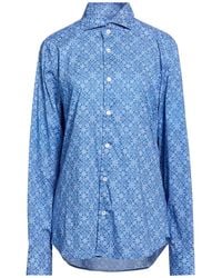 Fedeli - Shirt Cotton, Elastane - Lyst