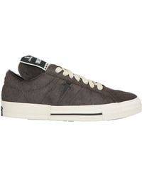 CONVERSE X DRKSHDW - Charcoal Sneakers Leather - Lyst