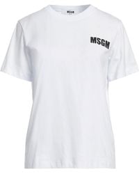 MSGM - T-shirt - Lyst