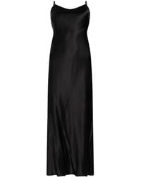 Roberto Collina - Maxi Dress Silk, Elastane - Lyst
