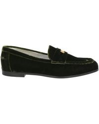 Ines De La Fressange Paris - Dark Loafers Textile Fibers - Lyst