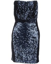 Elisabetta Franchi Kurzes Kleid - Blau